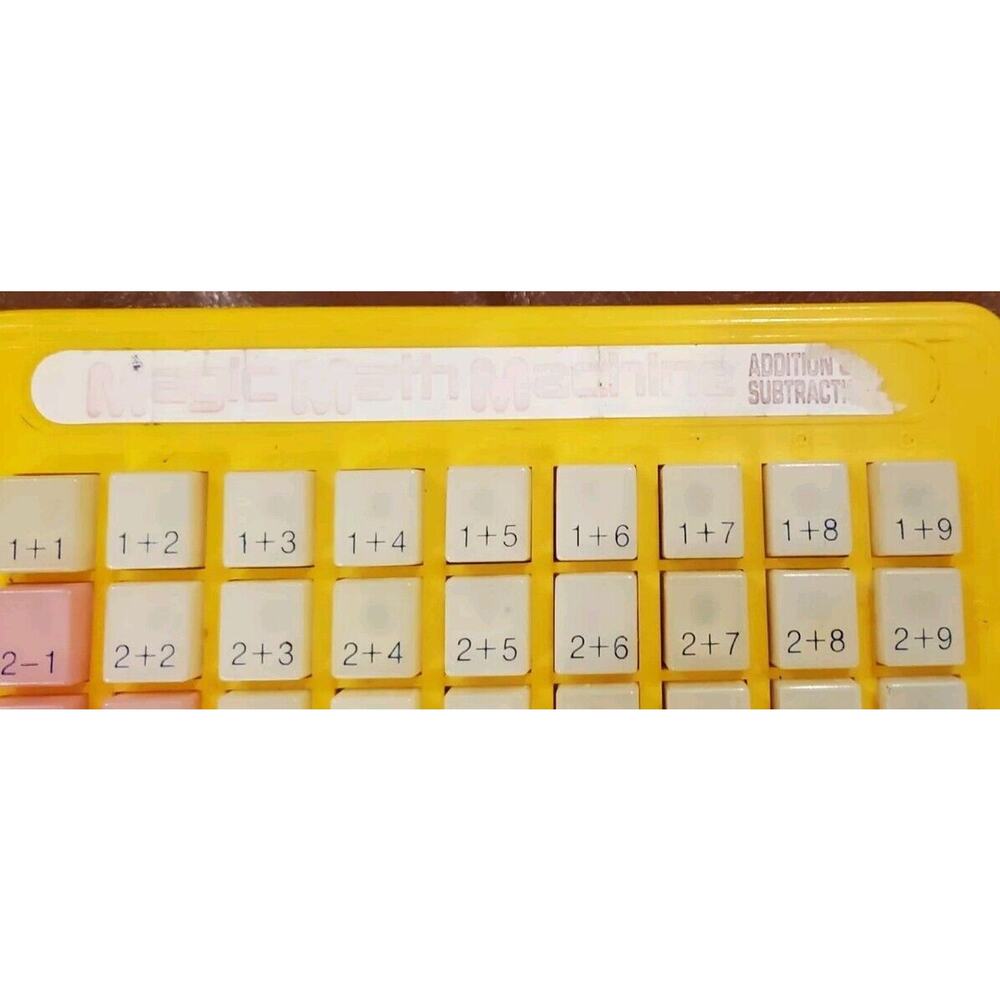 Magic Math Machine Addition Subtraction Math Facts Practice Device Macau Flaws - Picture 4 of 8